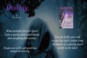 A poster of the book destiny by cari mclemore