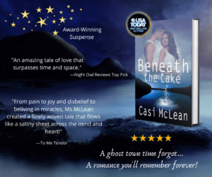 Beneath The Lake by Casi McLean is showered with stars